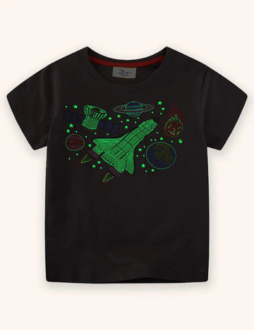 Glowing Space T-Shirt